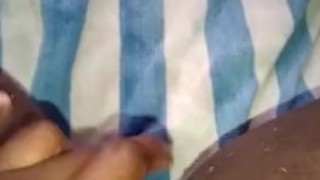 Quick ebony solo squirt before work