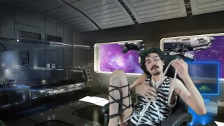 Self tie rope play Shibari in space