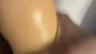 Playing with my pussy pocket part 1