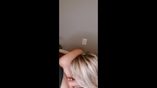 Hot Wife Gagging on Strangers Dick 