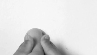 Footjob Foot Fetish - enjoy double toy