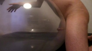 Clear Balloon Fuck and cumming inside