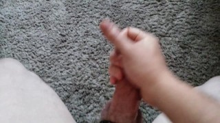 Cock ring cumshot
