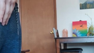 cumming on the table