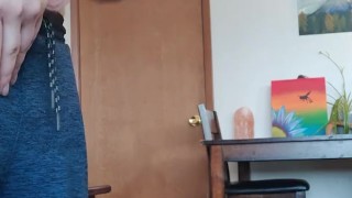 cumming on the table