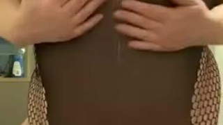 Bbw en lingerie