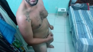 Gay bear masturbation