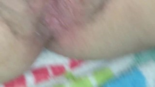 Amy Roze pleasing herself with her 10" dildo