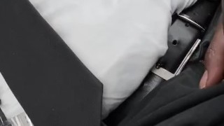 My dick got hard at work I had to masterbate in the work van (wish I got caught)
