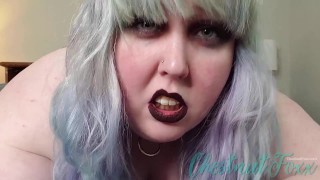 BBW submissive name calling herself fucked pov with impregnation creampie - TRAILER