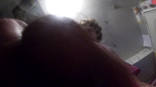 POV: straight chubby guy tea bags the fuck out of your face