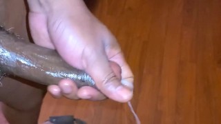 Just rubbing one out early morning.