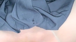 Extremely Hot Public Sex in the Car! and Cum in the pussy