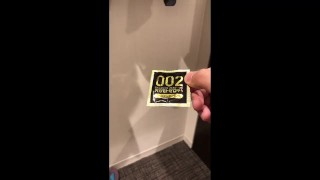 Trying on condoms #2