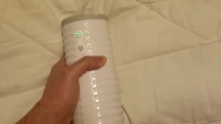 Breaking in my new Lovense stroker (teaser)