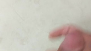 Jerking it all over the breakroom table at work 