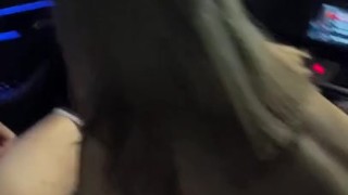 Giving a Famous Athlete a Blowjob in His Car 