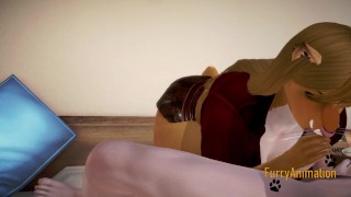 Furry Hentai - Hot lioness wanting to have fun