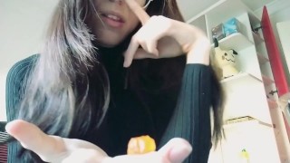 [Trailer] Giantess swallows and plays with a tiny family