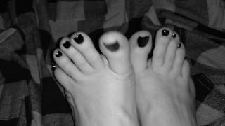 Foot Worship Long Slender Arched Feet, FTM