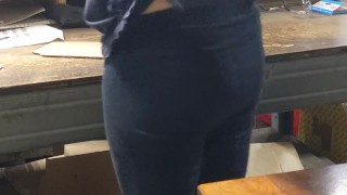 Coworker asked to see my panties