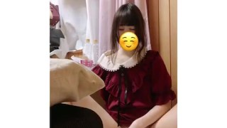 甘い声でイっちゃうパイパン、クリ責めオナニー(素人、個人撮影、無修正)