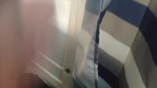 Jerking off hard