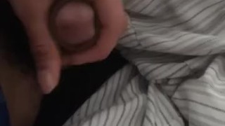 Male Solo In Bed Big Cock