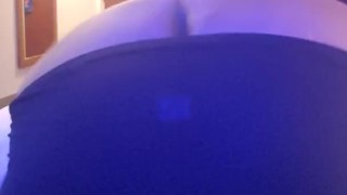 BBW MO playing with big breast 