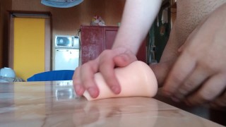 Трахаю резиновую вагину