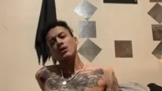 Playing with my big dick and showing off my ass