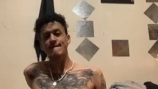 Playing with my big dick and showing off my ass