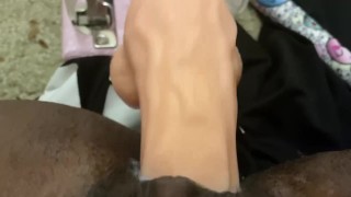 fucking myself with my new toy 