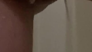 Pissing in the shower