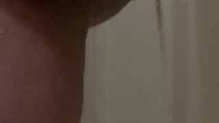 Pissing in the shower