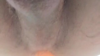 First time with my new dog dildo