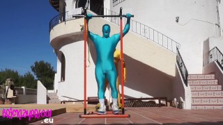Zentai XXX Workout