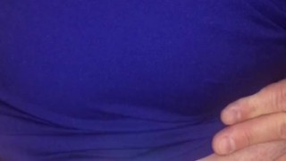 Little pocket Vibrator, Big Cumshot!