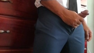 MALE MASTURBATION - GUY MOANING AND CUMMING WITH DIRTY TALK #5