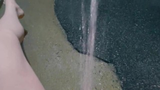Late night power pee farts, I really had to go!
