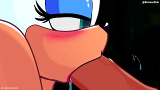 Rouge the Bat Blowjob Hentai POV