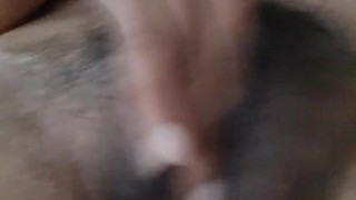 Hairy wet pussy cums hard for YOU