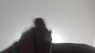 The Nasty Maintenance Man dumped a heavy cum load over the newly installed stove