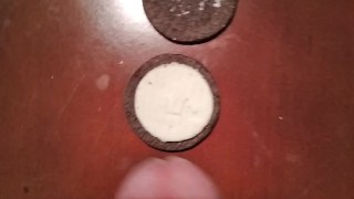 Cookie With Milk! (Cumshot) Do you want to try it? Galleta con leche!