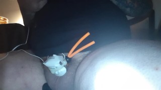 Electro tourter my tiny little spun worthless penis 
