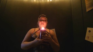 Sugar Dandy Plays With Hot Wax