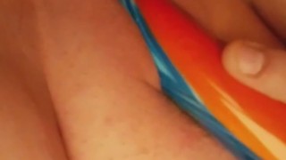Vibrating my clit