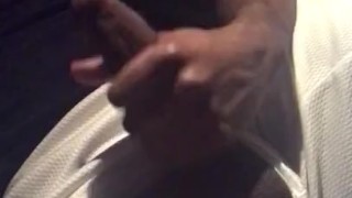 Playing with my dick in the front seat of the Uber 