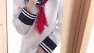 Crossdresser sissyl solo play