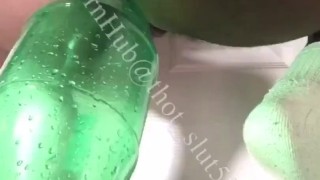 Getting Fucked in Ass with Huge painful Bottle PART 2 /Subscribe 